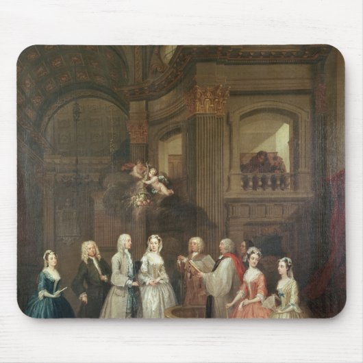 スティーブンBeckinghamおよびメリーコックスの結婚式 マウスパッド (正面)