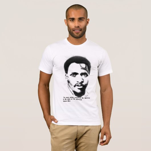 スティーブンBikoの自由の戦闘機のTシャツ Tシャツ (正面フル)