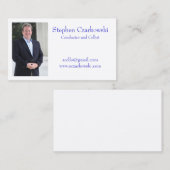 スティーブンCzarkowskiの名刺 名刺 (正面/裏面)