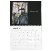 スティーブンGivler著水彩画の絵画のカレンダー カレンダー (2月 2027)