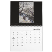 スティーブンGivler著水彩画の絵画のカレンダー カレンダー (3月 2026)