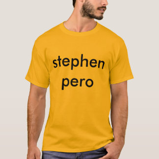 スティーブンPero Tシャツ