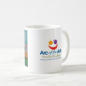 スティーブンR.著いちごの乳牛 コーヒーマグカップ (正面右)