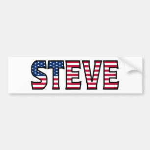 スティーブ名Vorname USAオーフクレバーステッカー自動 バンパーステッカー