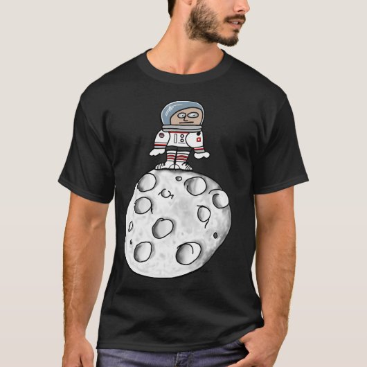 スティーブ宇宙飛行士 Tシャツ (正面)