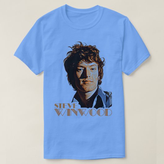 スティーブ・ウィンウッド Tシャツ (デザイン正面)