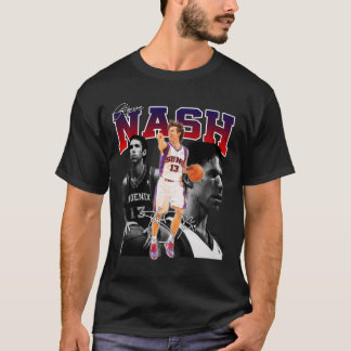 スティーブ・ナッシュ フェニックス バスケットボール レジェンド MVP サイン Tシャツ