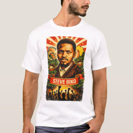 スティーブ・ビコ パン・アフリカ革命Tシャツ Tシャツ