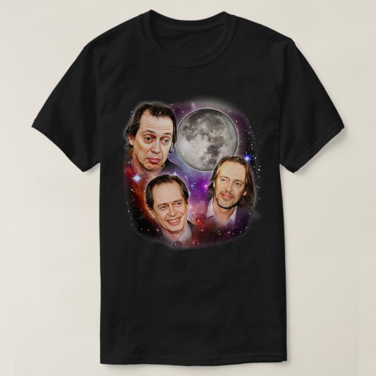 スティーブ・ブセミ・ムーン Tシャツ (デザイン正面)