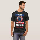 スティーブ・ホルトに投票 2024 Tシャツ (正面フル)