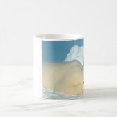 スティーブAmstrup著白くま及びカブス コーヒーマグカップ (中央)