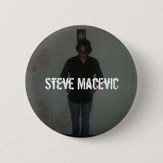 スティーブMacevicピン 缶バッジ (正面)