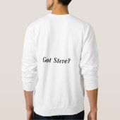 スティーブSchuttの魔法の世界 スウェットシャツ (裏面)