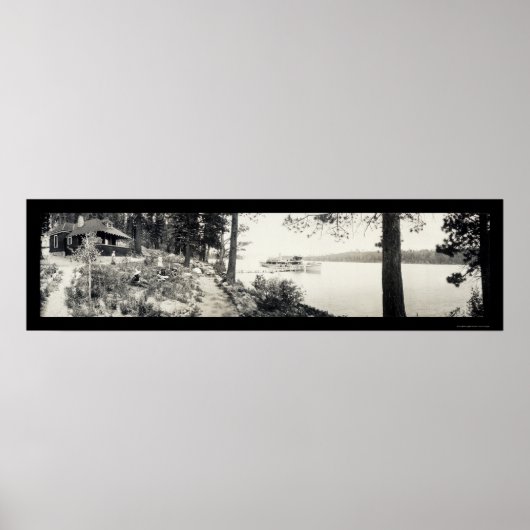 スティームタホエメラルドベイフォト1910 ポスター (正面)