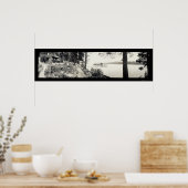 スティームタホエメラルドベイフォト1910 ポスター (キッチン)