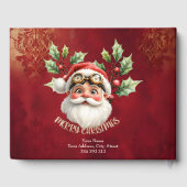 スティームパお洒落ンクサンタクロース ゲストブック (裏面)