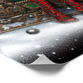 スティームパンクが~サンタと妻と小妖精や小人02 XX ポスター (角)