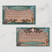 スティームパンクくもの巣又は現地法人 名刺 (正面/裏面)