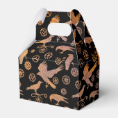 スティームパンクさびたギアズアンドクロウズモノグラムゲーブル フェイバーボックス (裏面サイド)