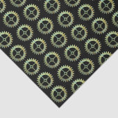 スティームパンクさびた時計製造ギア 薄葉紙 (詳細)