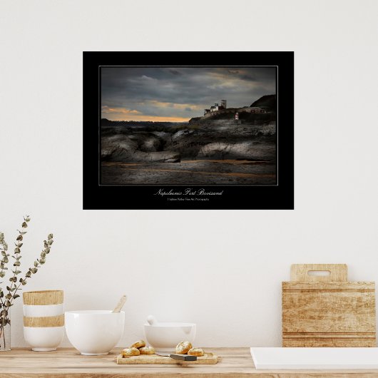 スティームパンクとブルトネスクのナポレオン砦ボヴィサンド ポスター (キッチン)