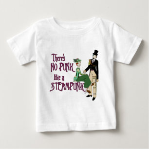 スティームパンクのようなパンクなし ベビーTシャツ