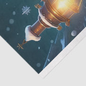 スティームパンクのクリスマス。サンタと金属ギア 薄葉紙 (詳細)