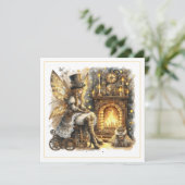 スティームパンクのクリスマス – 暖炉のそばの妖精 (スタンド正面)