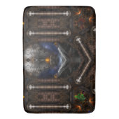 スティームパンクのビジョン バスマット (正面縦)