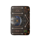 スティームパンクのビジョン バスマット (正面縦)
