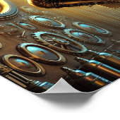 スティームパンクのポスター21、蒸気 – 影スパイ ポスター (角)