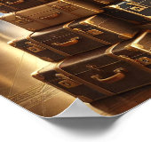 スティームパンクのポスター31、荷物カートの相続人 ポスター (角)