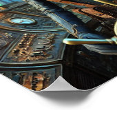 スティームパンクのポスター34、潜水艇 ポスター (角)