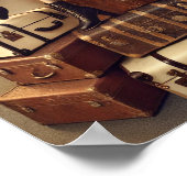 スティームパンクのポスター41、荷物カートの相続人 ポスター (角)