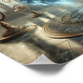 スティームパンクのポスター47月の魔術師 ポスター (角)