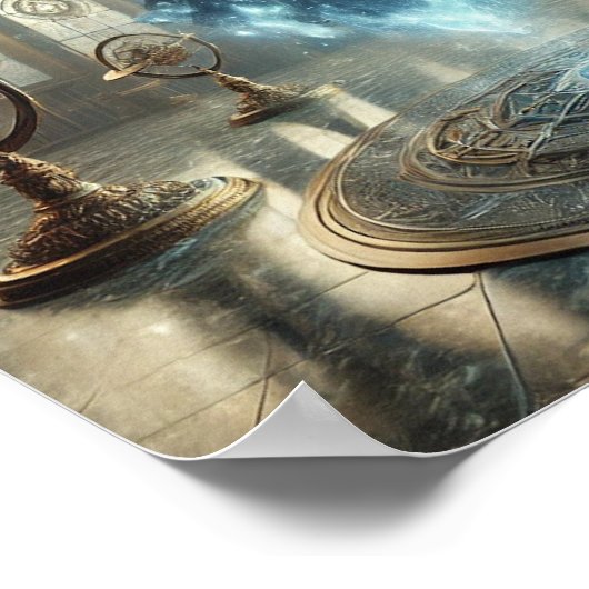 スティームパンクのポスター47月の魔術師 ポスター (角)