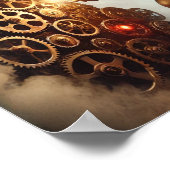 スティームパンクのポスター56 The Clockwork Saboteur ポスター (角)