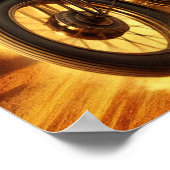 スティームパンクのポスター62 Lone Outlaw's Getaway ポスター (角)