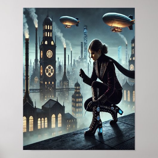 スティームパンクのポスター65ベルベットの暗殺者 ポスター (正面)