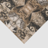 スティームパンクの女性 薄葉紙 (詳細)