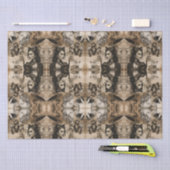 スティームパンクの女性 薄葉紙 (クラフト)