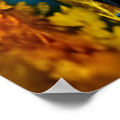 スティームパンクの戦士の鎧 | AIアートポスター ポスター (角)