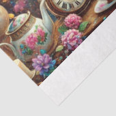 スティームパンクアリス白うさぎ茶パーティーデコパージュ 薄葉紙 (詳細)