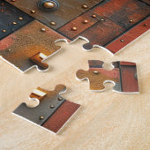 スティームパンクイースターウサギ ジグソーパズル (側面)