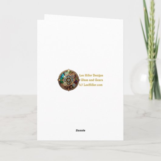 スティームパンクイースターバニーエンジェルナイト カード (裏面)