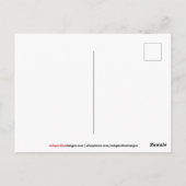 スティームパンクイースターバニー ポストカード (裏面)