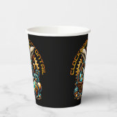 スティームパンクイースターバニー 紙コップ (左)