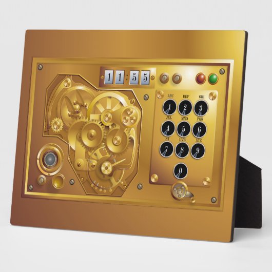 スティームパンクウアー フォトプラーク (側面)