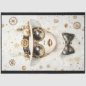 スティームパンクウィンターワンダーランド女性Q5デコパージュ 薄葉紙 (正面)