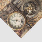 スティームパンクエフェメラクロックマップギアデコページ 薄葉紙 (詳細)